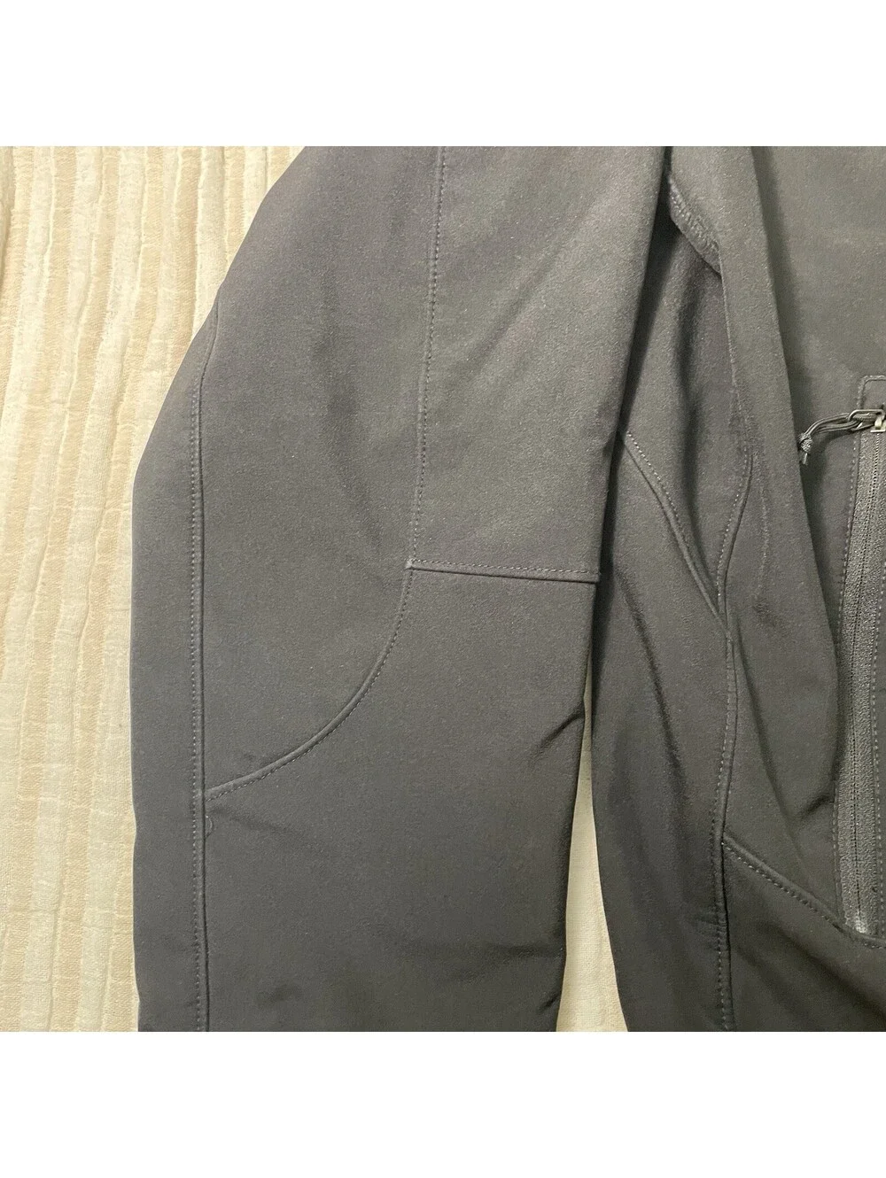 The North Face Mens Soft Shell Jacket Size XL Black *Read